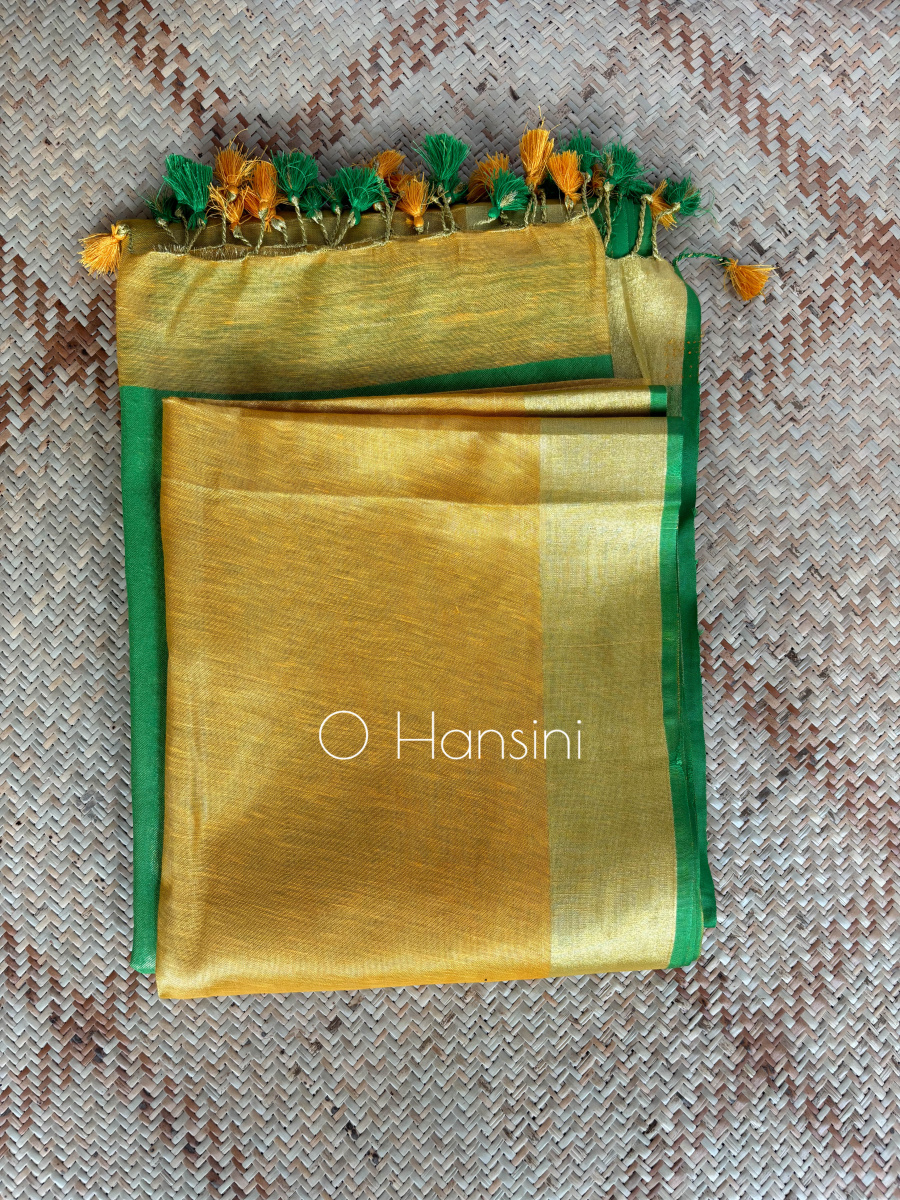 Tissue Linen Saree