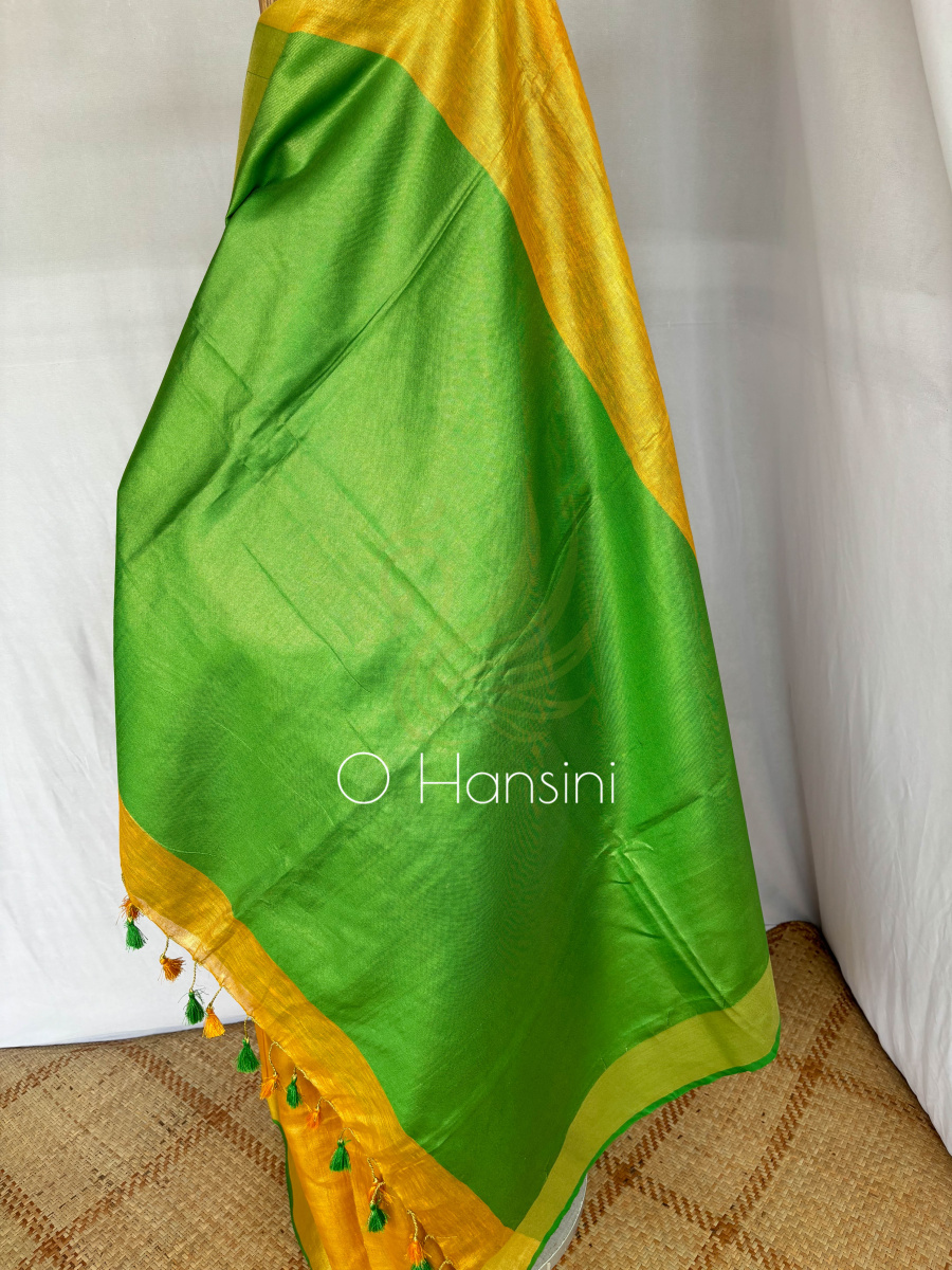 Tissue Linen Saree