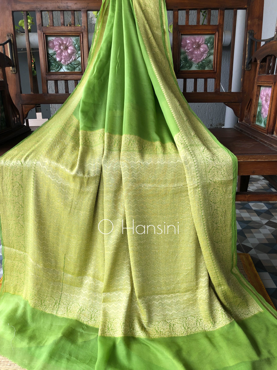 Banarasi Chiffon  Saree