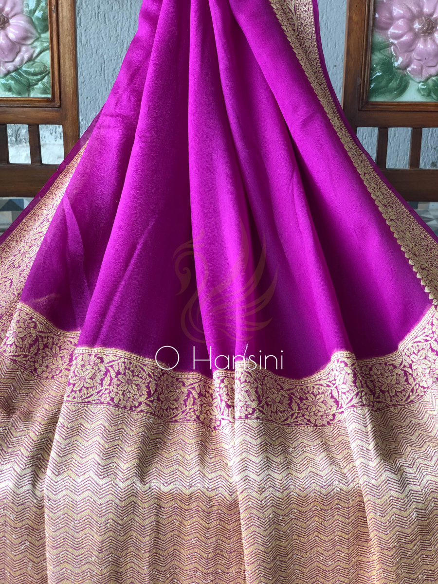 Banarasi Chiffon  Saree