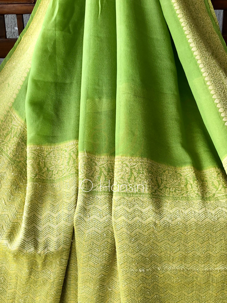 Banarasi Chiffon  Saree