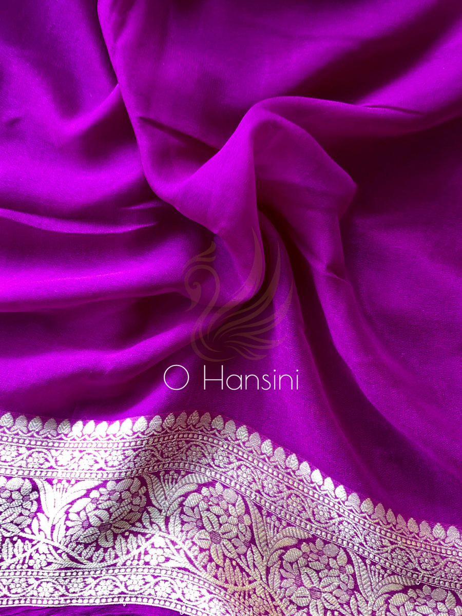 Banarasi Chiffon  Saree