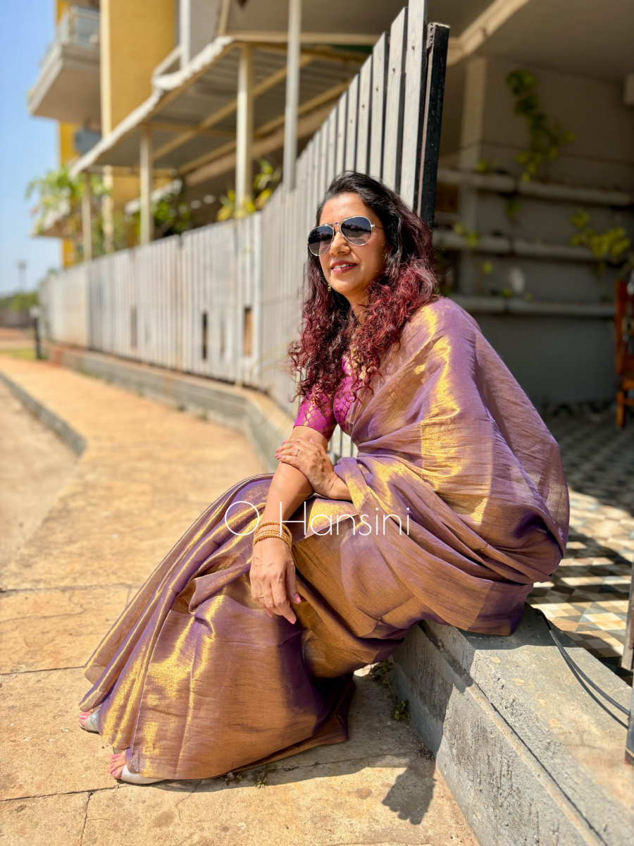 Tissue Cotton Saree