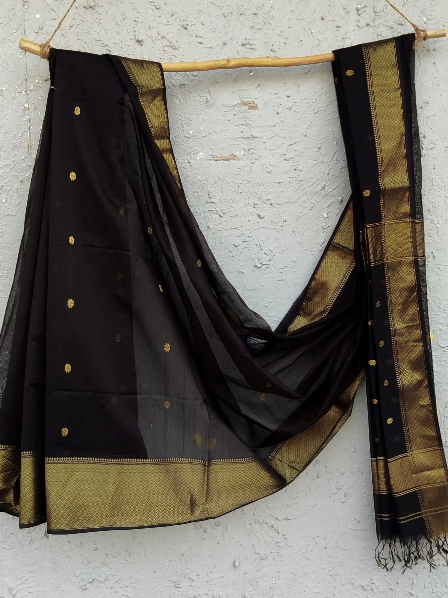Maheshwari Cotton Silk Saree