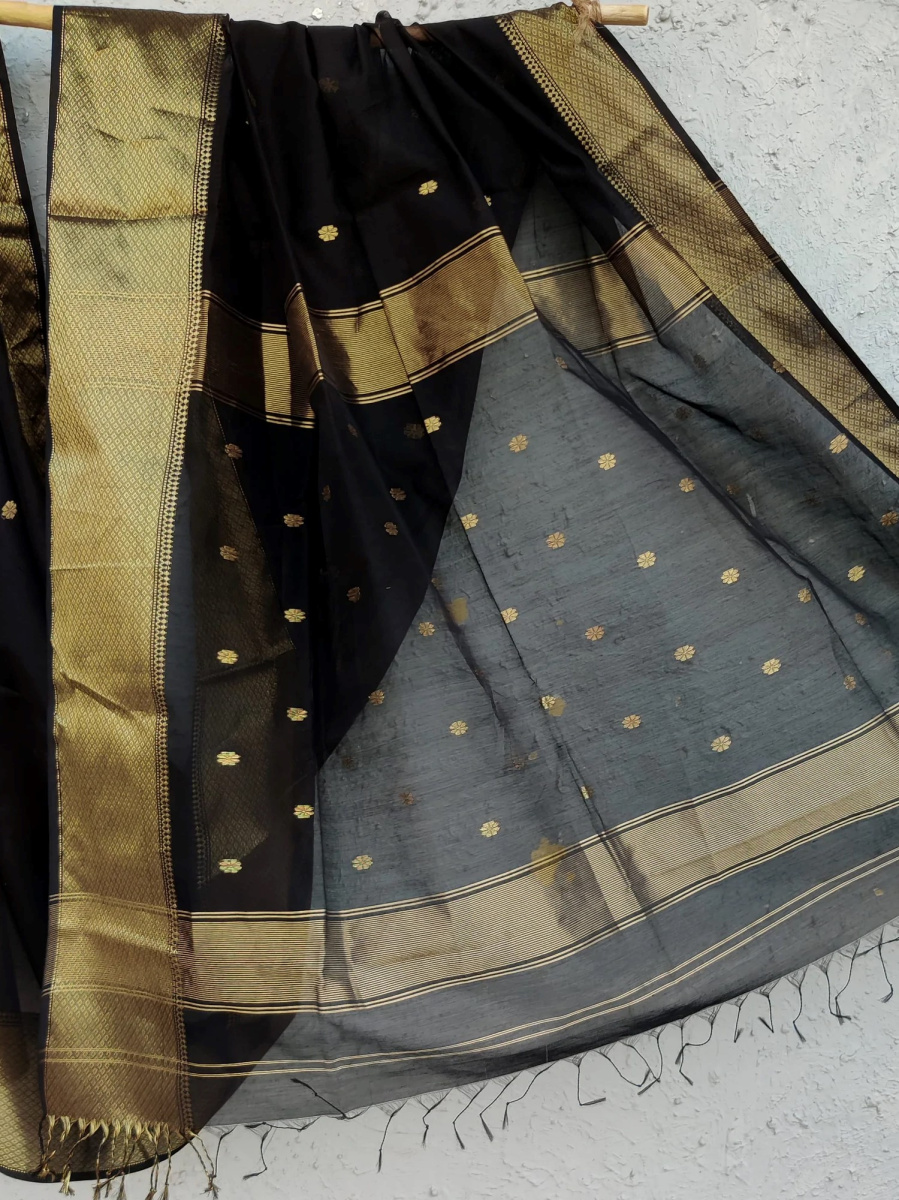 Maheshwari Cotton Silk Saree