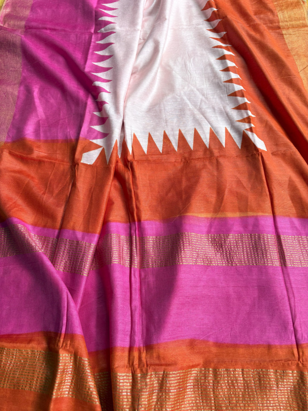 Bhagalpuri Semi Silk Saree