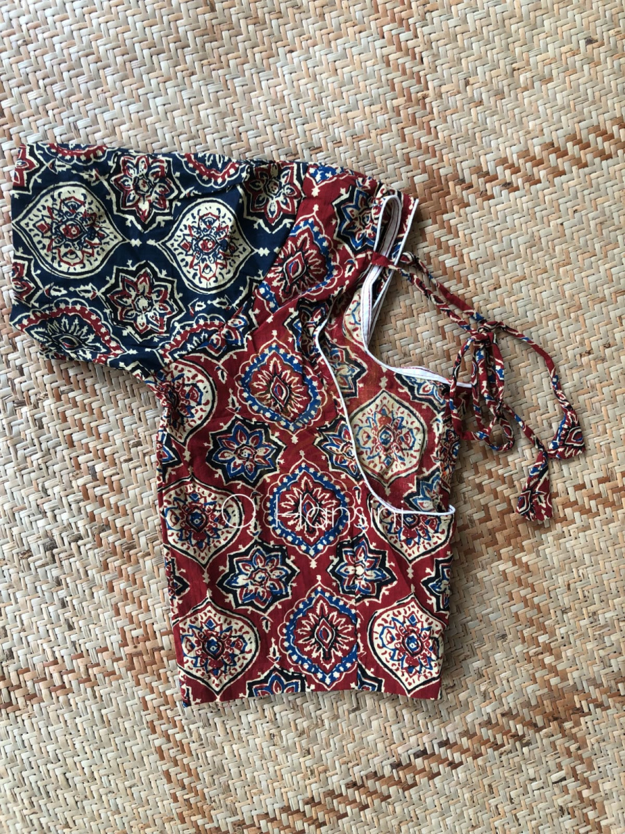 Ajrakh Cotton Blouse